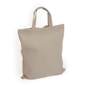 25x Short Handle Lrg Cotton Bag 38x42cm