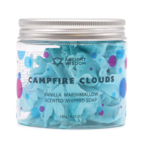 3x Campfire Clouds Whipped Soap 120g
