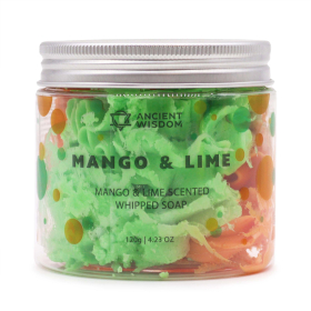 3x Mango & Lime Whipped Soap 120g