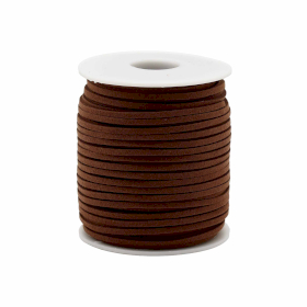 Bulk Roll Pendant Cord - 2.5mm x 45m - Dark Brown A010