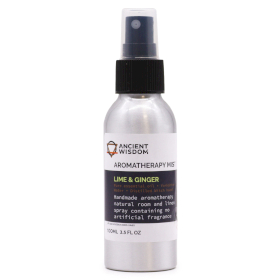 Essential Oil Mists 100ml - Lime & Ginger