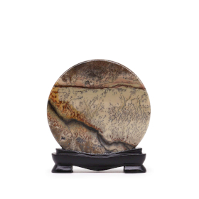 Guohua Picture Stones - Disc - 100mm (approx 140gm)