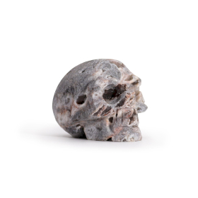 Calcite Geode Carved Skull - (approx 4.5cm)