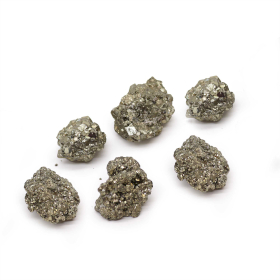 Peruvian Pyrite - First Grade Medium Size- (200gms  approx 6 pieces 35-50mm)