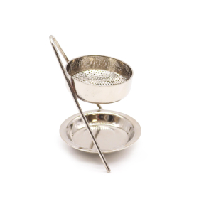 Plated Brass Resin Incense Warmer - Fixed