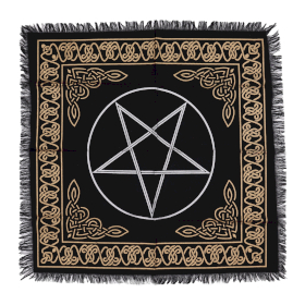 6x Esoteric Fringed Altar Cloth -  Pentagon