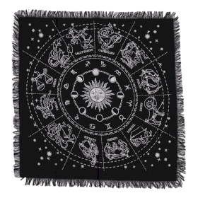 6x Esoteric Fringed Altar Cloth - Horoscope