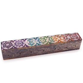 Soapstone Incense Box with Smoke Holes 25cm - Chakra