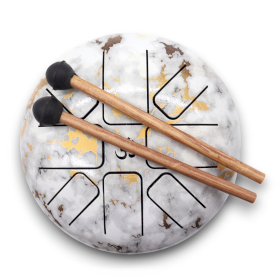 Med Hapi Drum Marble - 17x13cm