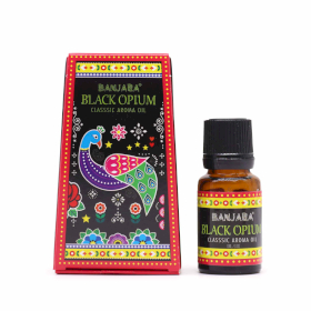 6x Banjara Indian Fragrance Oil 10ml - Black Opium