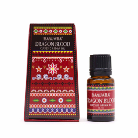 6x Banjara Indian Fragrance Oil 10ml - Dragon\'s Blood