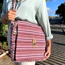 Soft Banjar Laptop Bag - Soft Pink