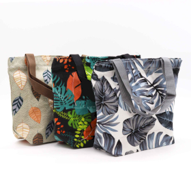 3x Tropical Handy Quick Shop Bag - (3x2 assorted designs) - 32x23x10cm