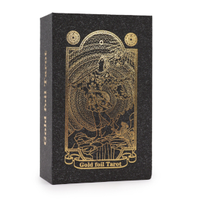 Gold Foil Tarot Set with Book - Gift Box