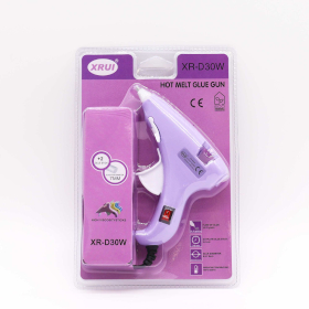 Xrui 30W Mini Hot Glue Gun Hobby (UK plug)  - for 7mm sticks