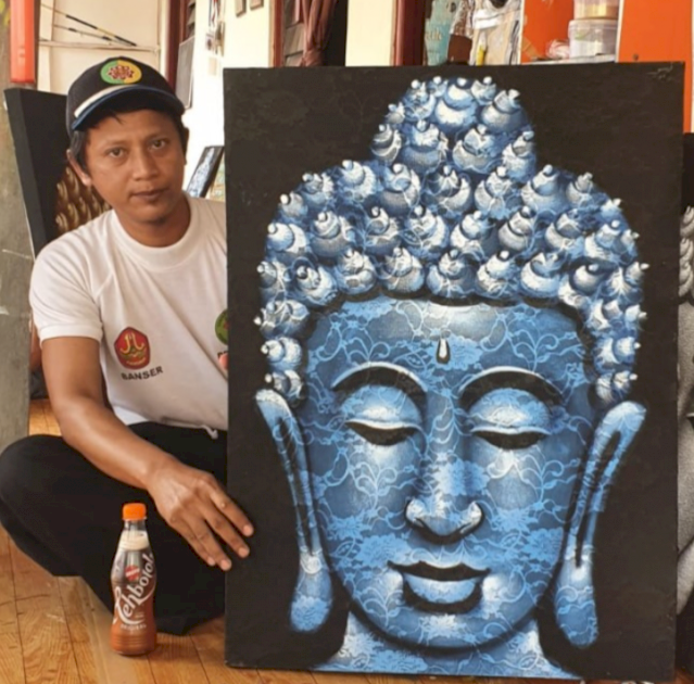 Balineses Buddha Painting