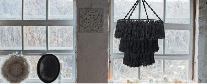 Ancient Wisdom Wholesale Macrame Soft Chandelier