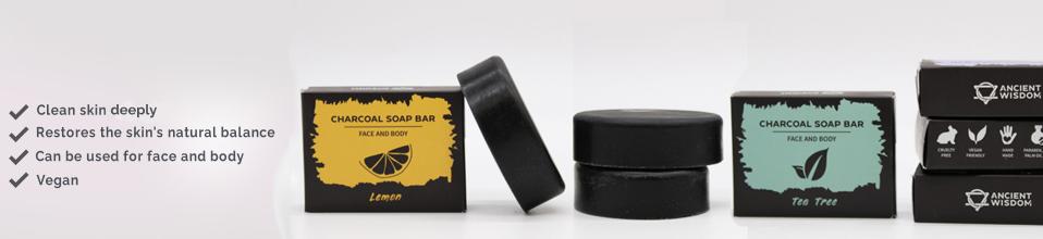 Wholesale Charcoal Soap Bar - 85g