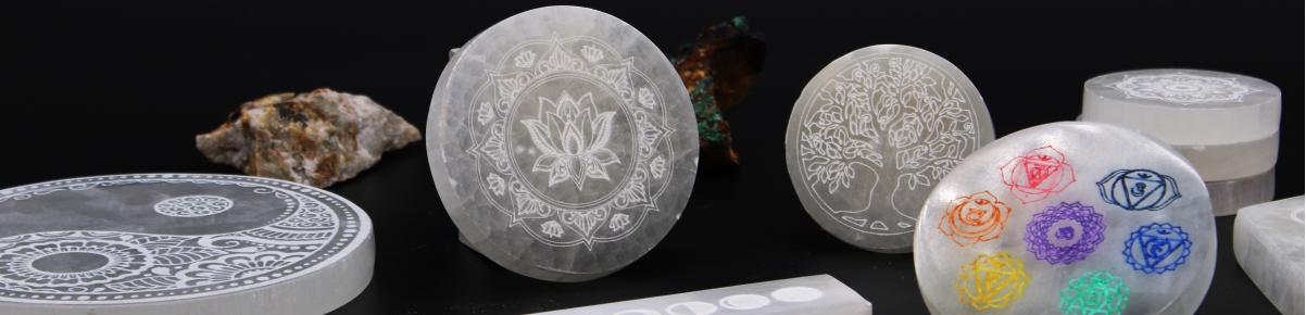 Ancient Wisdom Wholesale Selenite Plates