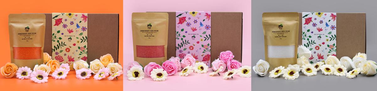 Wholesale Wild Hare Salt & Flowers Sets