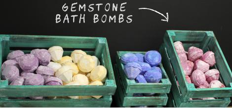 Wholesale Crystal Bath Bombs