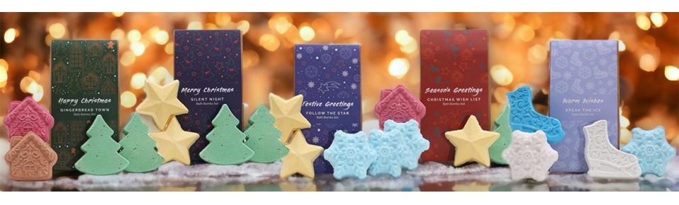 Wholesale Ancient Wisdom Christmas Bath Bombs