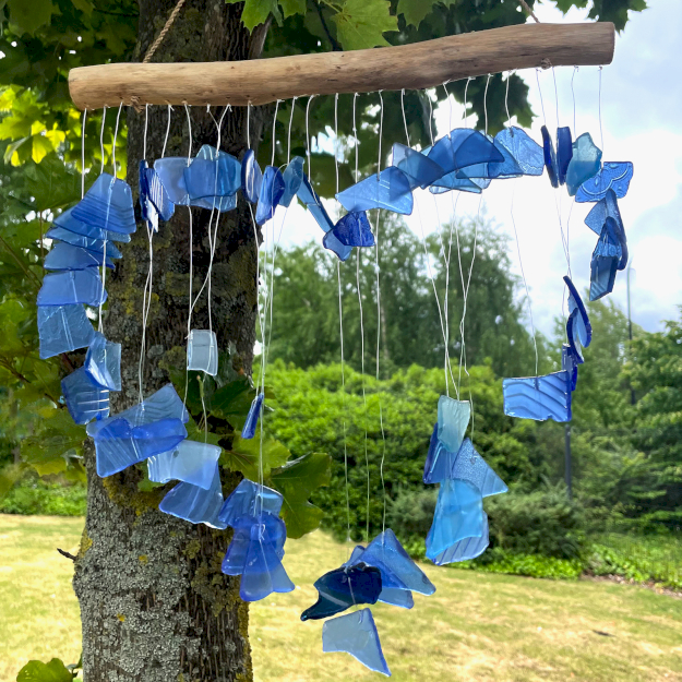 glass wind chimes wholesale