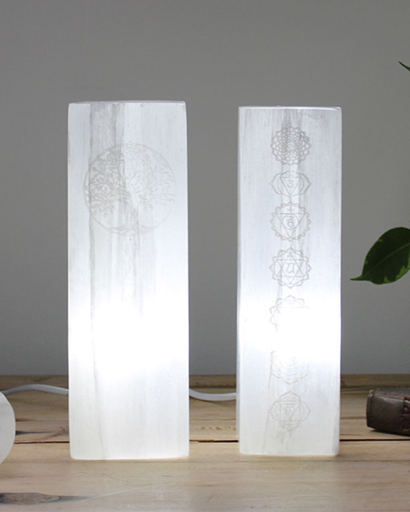 Selenite Lamps Wholesale (Block Model)