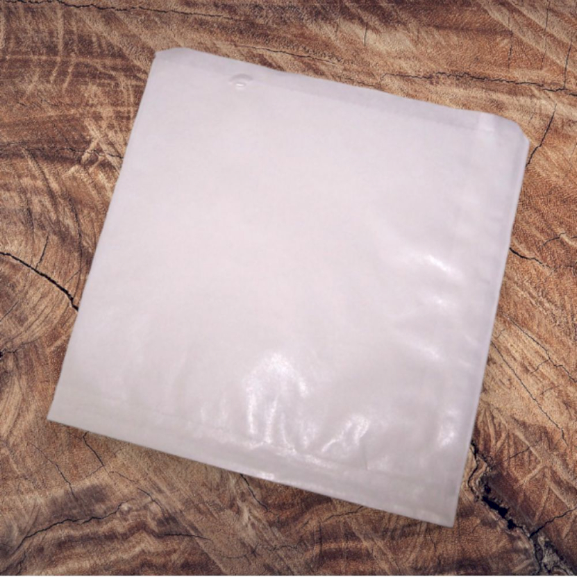 white sulphite bags