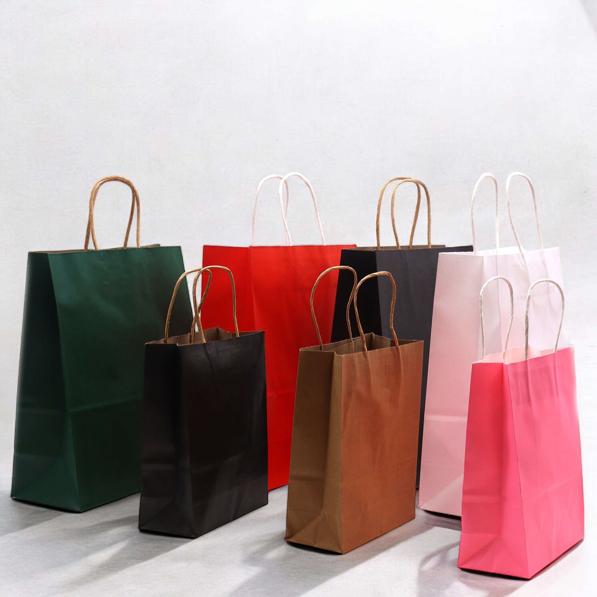 Colour Paper Bags