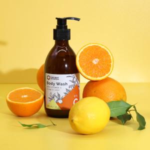 Ancient Wisdom Aromatherapy Body Wash with Vitamin C – Orange & Lemon