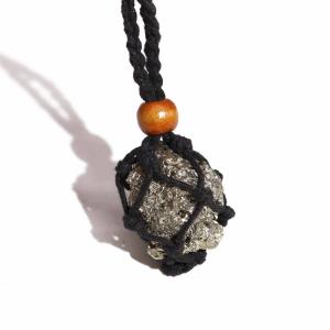 Crystal Gemstone Necklace Cord 45cm/18inch - Black