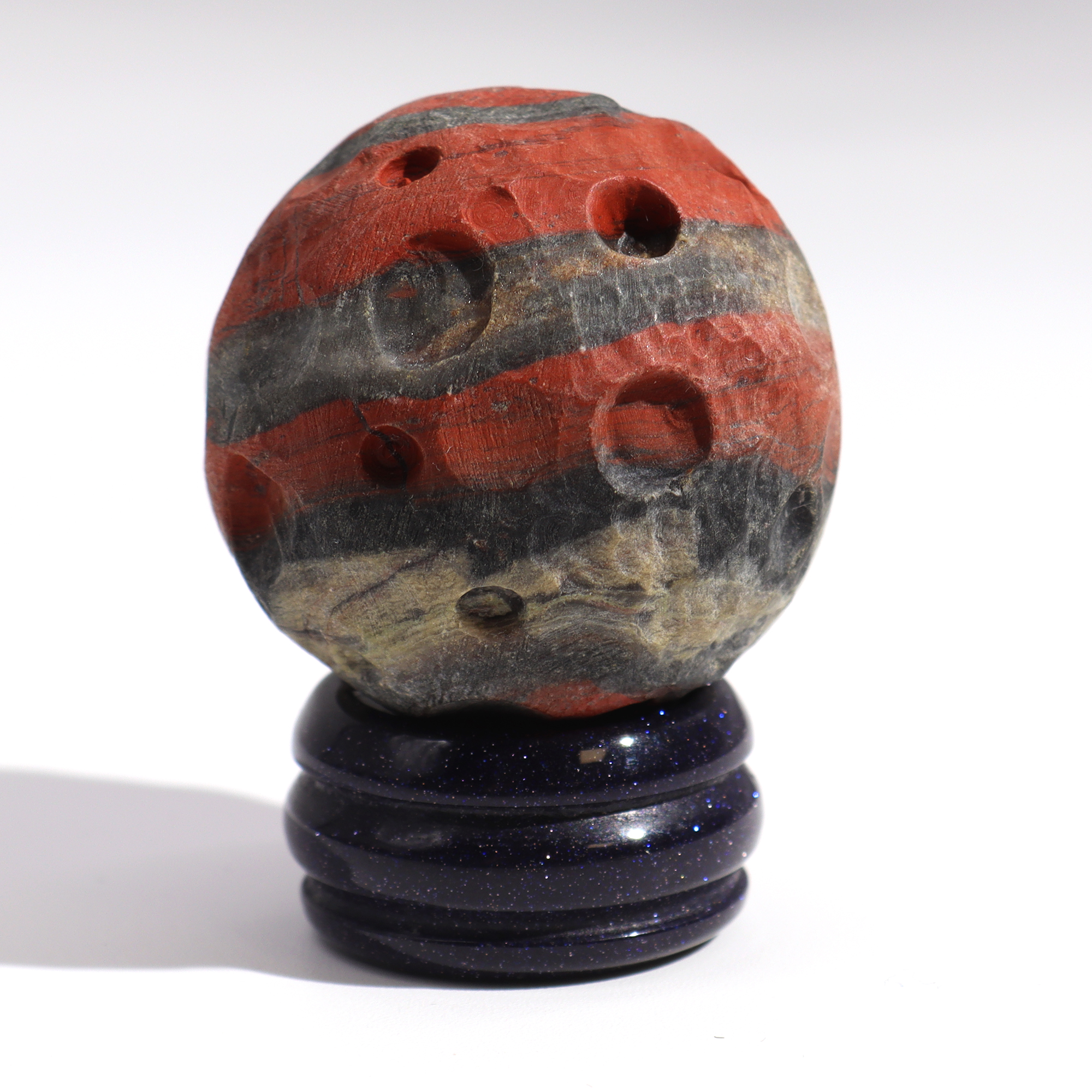 Wholesale Ancient Wisdom  Gemstone Planets on a Solar Goldstone Stand