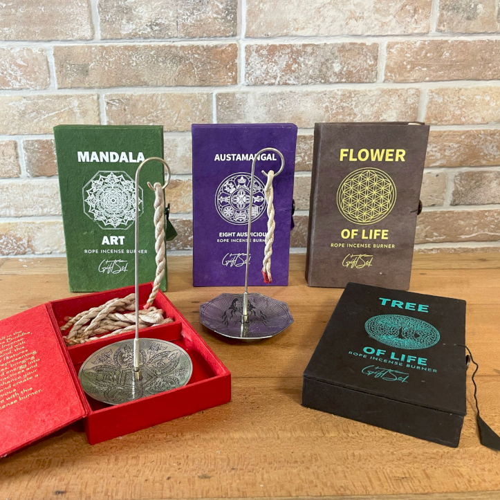 Rope Incense Wholesale - With Holder Set