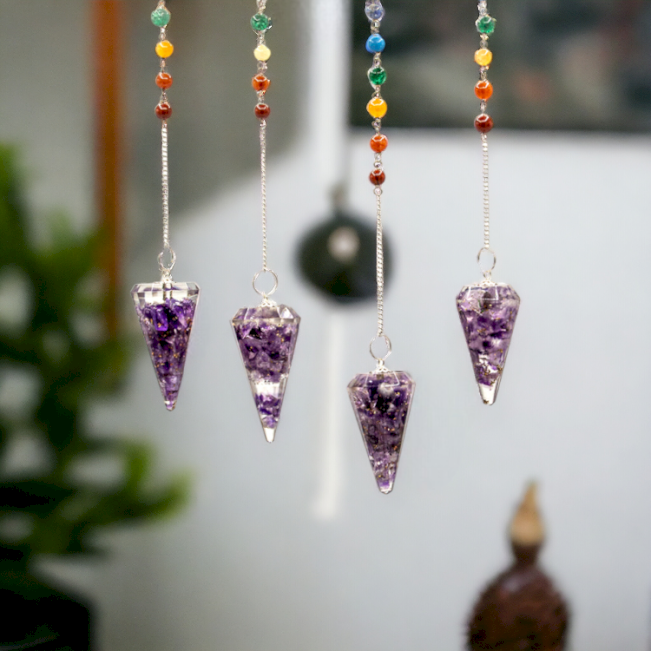 orgonite pendulums