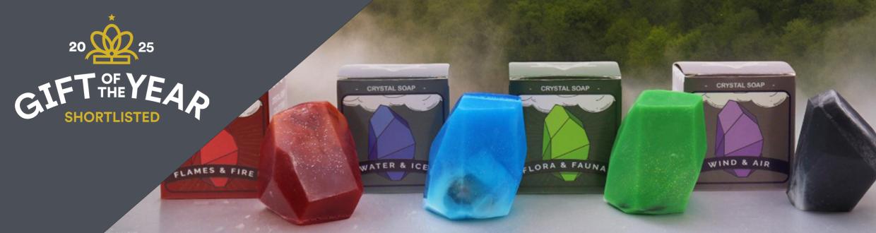 Ancient Wisdom Crystal Soap (Crystal Elemental Soaps)