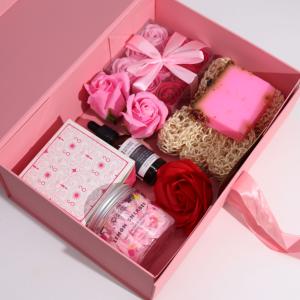 Flat Pack Gift Box - Large (28.2x20.2x9.2cm) - Pink