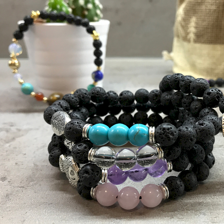 Lava Stone Bracelet