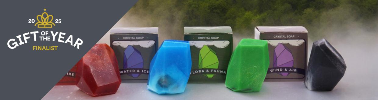 Ancient Wisdom Crystal Soap (Crystal Elemental Soaps)