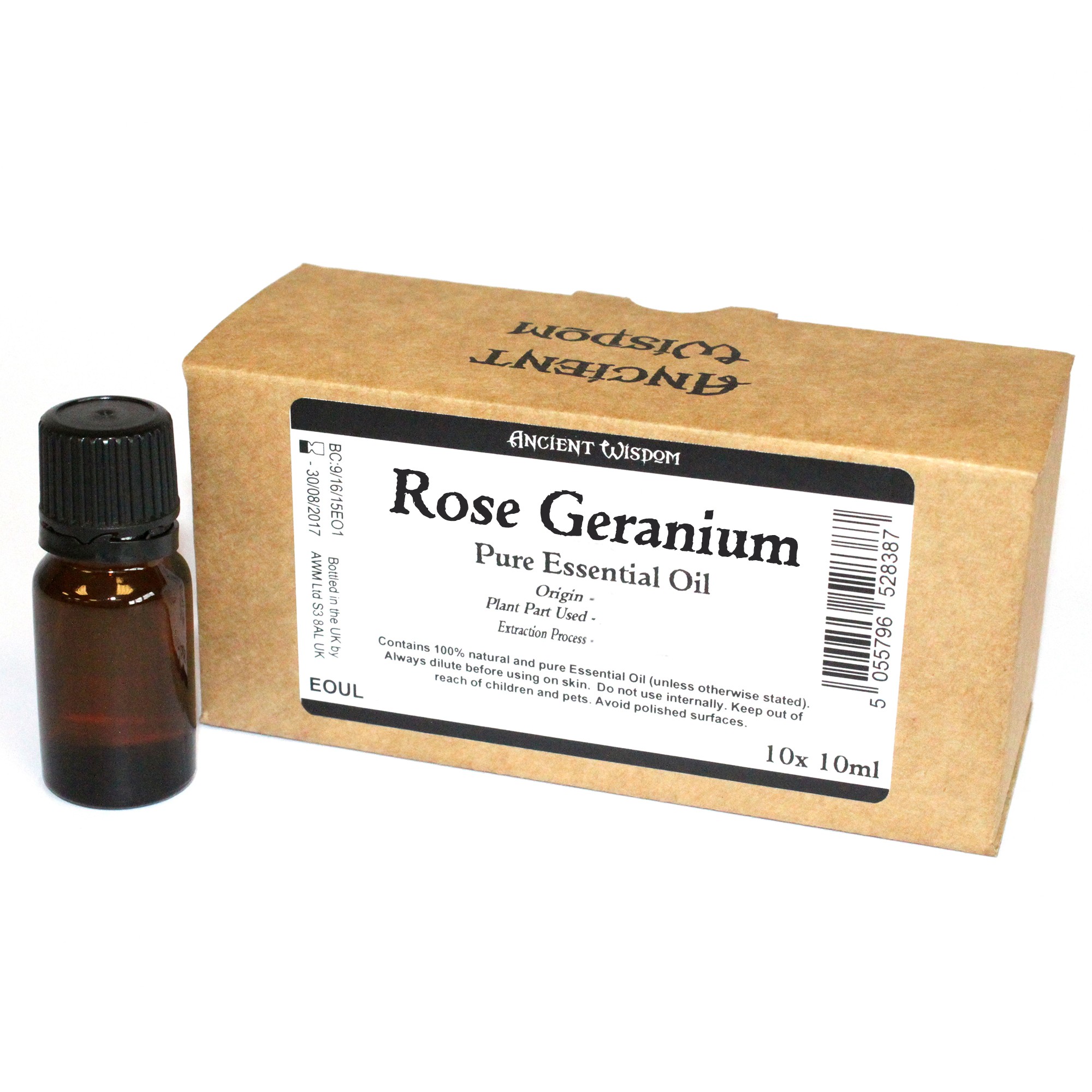 10ml Rose Geranium Essential Oil Unbranded Label - Ancient ...