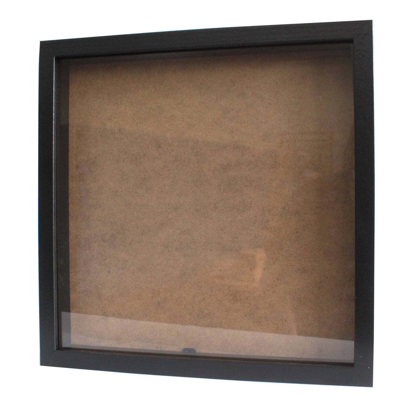 Deep Box Frame - Large Square - 34x34cm - Black - Ancient Wisdom ...