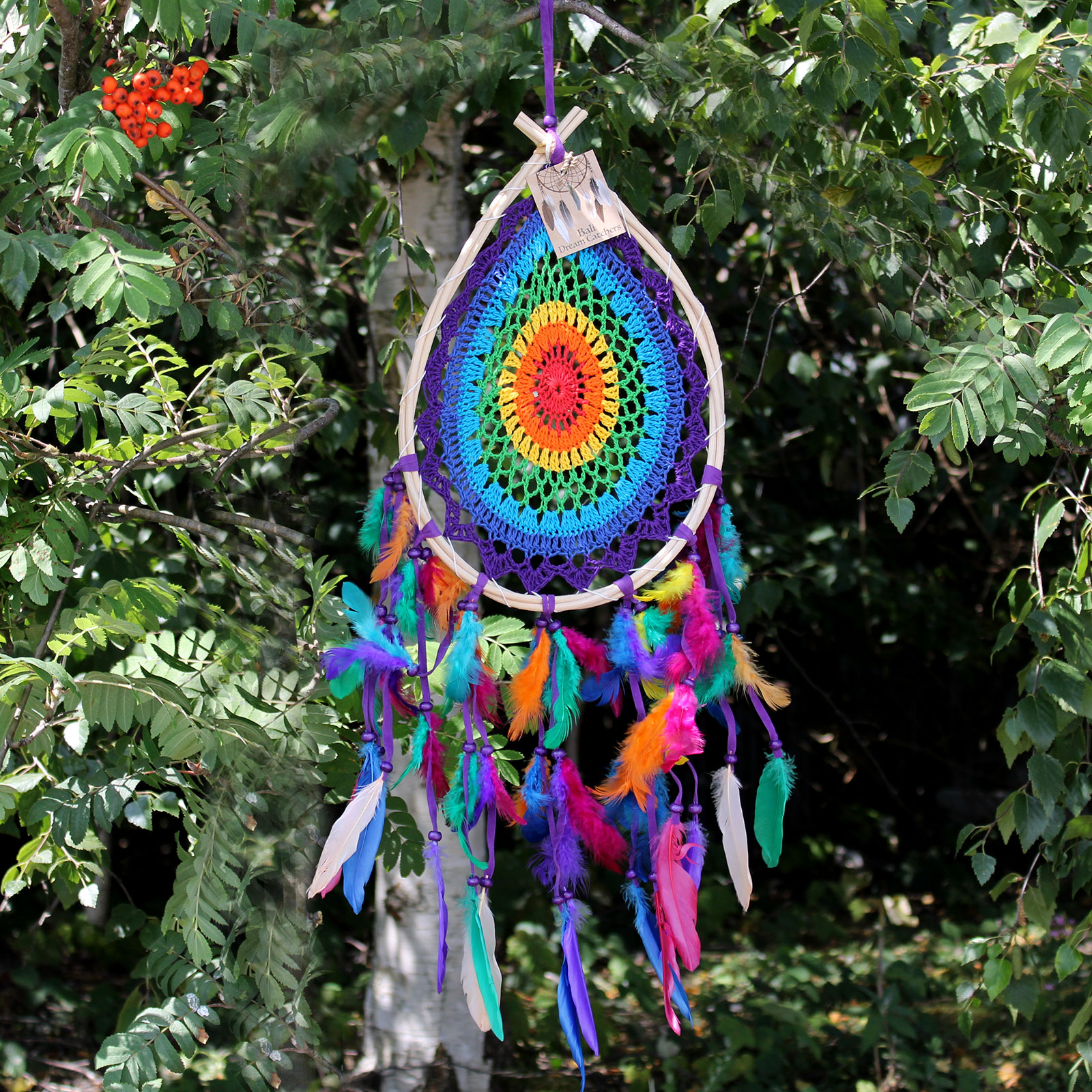 Blue(Base) Blue Dream Catcher, For Home, Size: 14 Inch (length) at Rs  1800/piece in Vasai Virar